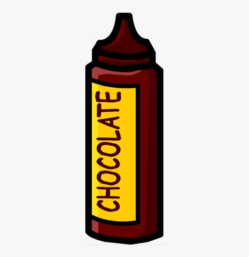 Club Penguin Wiki - Chocolate Syrup Clip Art, transparent png #962649