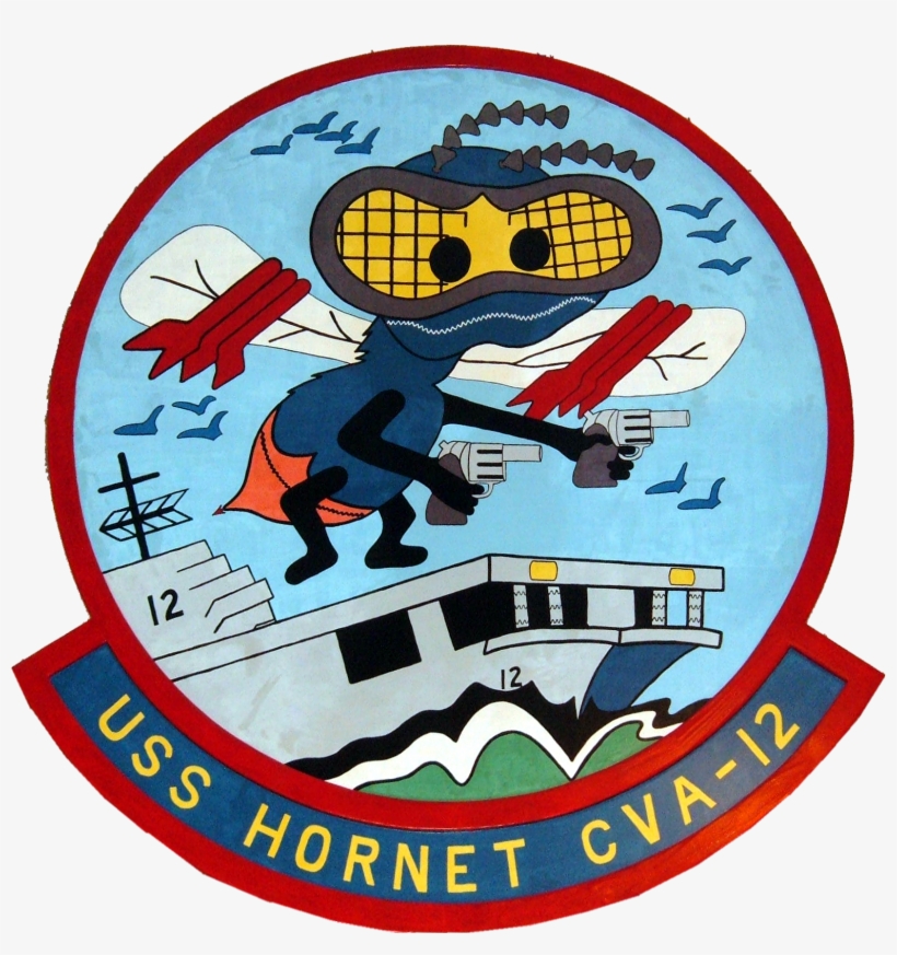 Uss Hornet Insignia, 1953 - Uss Hornet, transparent png #962961