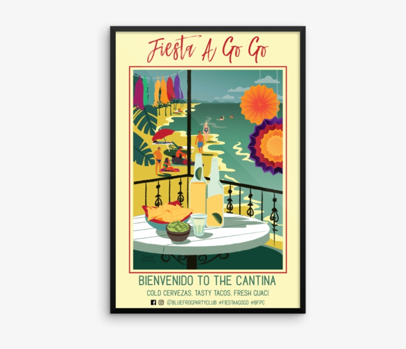 Fiesta A Go Go Framed Party Poster, - Party, transparent png #963046