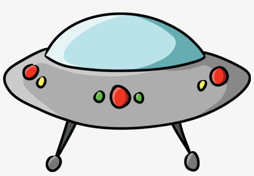 Clip Art Black And White Download Alien Spaceship Clipart - Spaceship Clipart, transparent png #963095