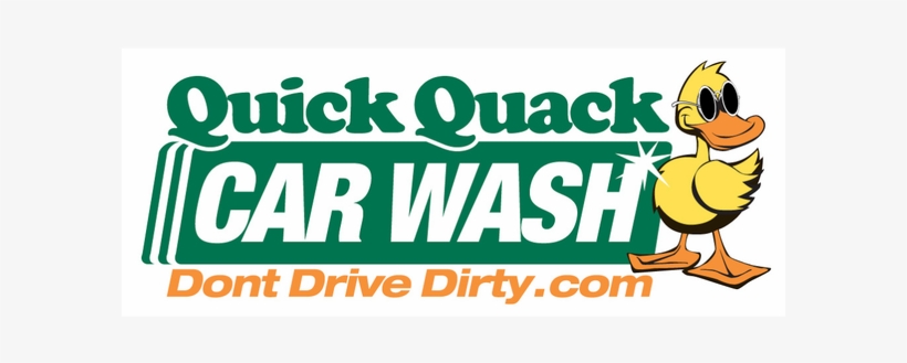 Photo Taken At Quick Quack Car Wash - Quick Quack Car Wash Logo, transparent png #963631