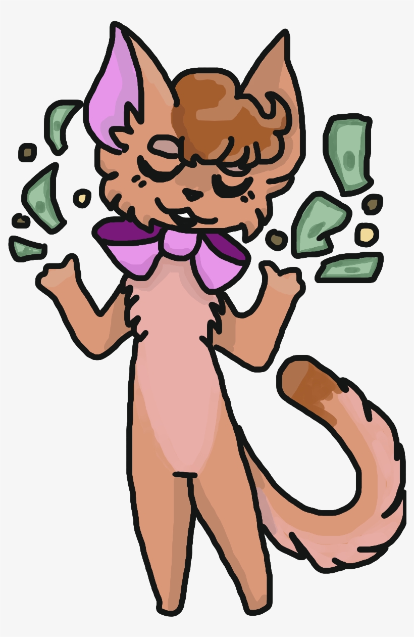 Muffin Likes Getting Money - Cartoon, transparent png #963659