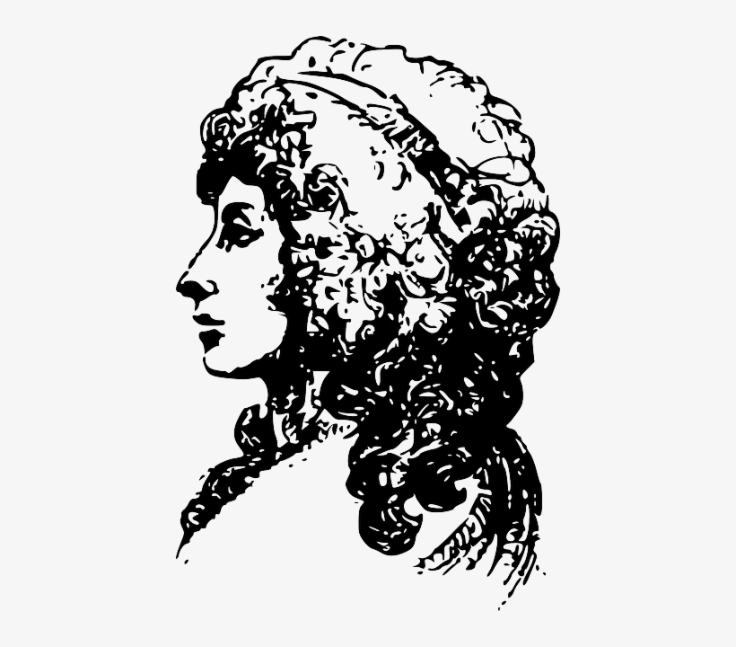 Head, Outline, People, Woman, Face, Stein, Charlotte - Europe Tees Charlotte Von Stein, transparent png #963956