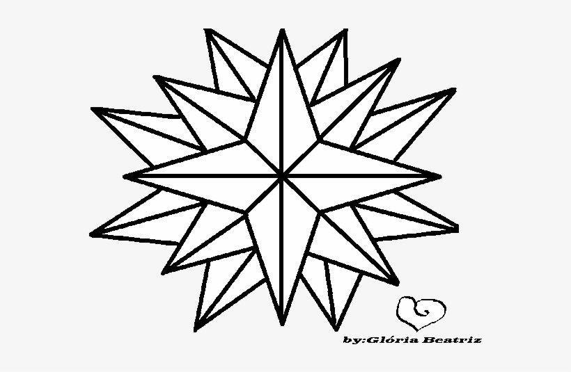 Desenhos Para Pintar De Estrelas, transparent png #963972