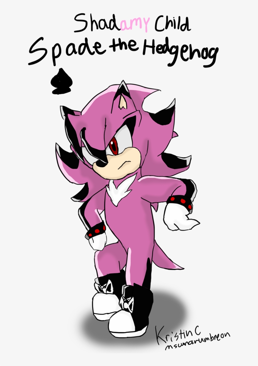Spade The Hedgehog By Mslunarumbreon - Hedgehog, transparent png #963973