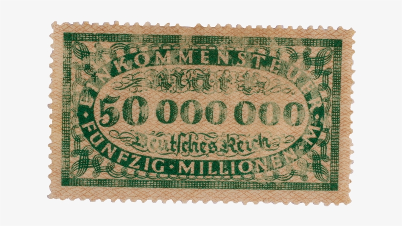 50 Million Mark Stamp - Mintage World, transparent png #963998