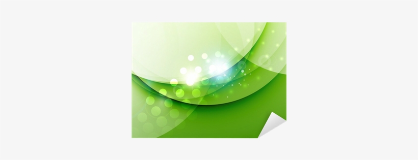 Vinilo Pixerstick Olas Elegantes De Colores Con Destellos - Color, transparent png #963999