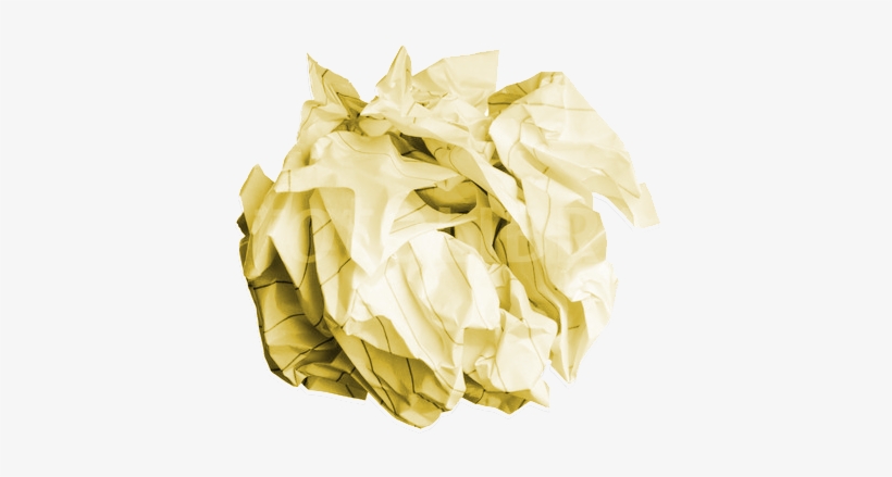 Paper Ball Png - Crumpled Paper Ball, transparent png #964472