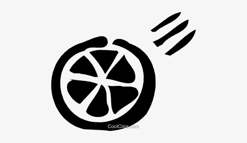 Lemon/lime Slice Royalty Free Vector Clip Art Illustration - Emblem, transparent png #964545