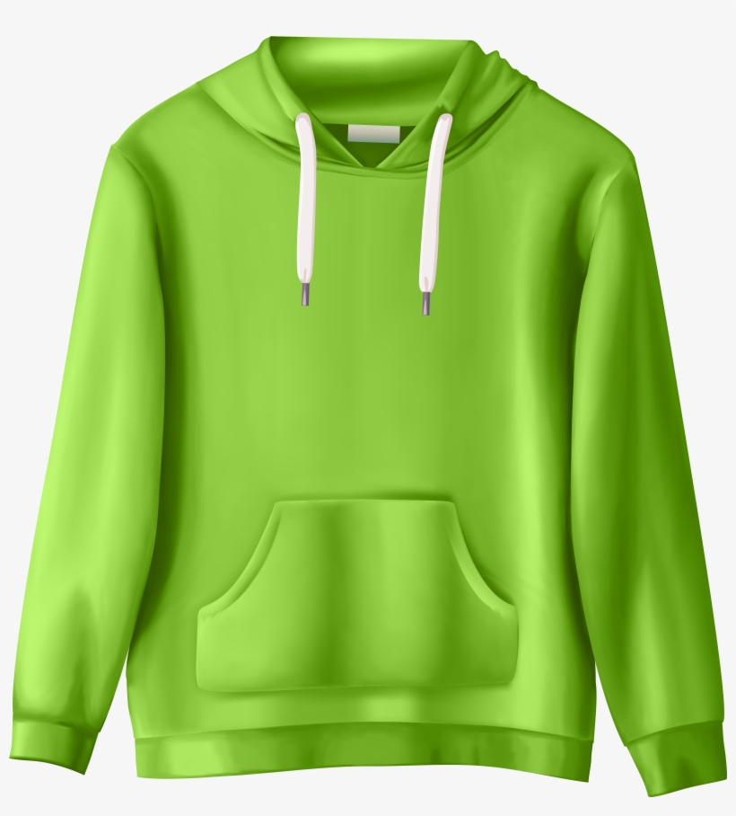 Green Sweatshirt Png Clip Art - Sweatshirt Clipart, transparent png #965083