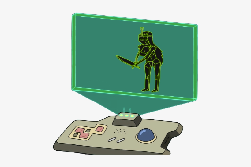 Ice King's Computer - Adventure Time Computer, transparent png #965110