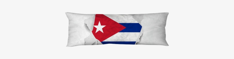 Cuba Flag On A Torned Wrinkled Crumbled Grunge Paper - Travel Visa, transparent png #965173
