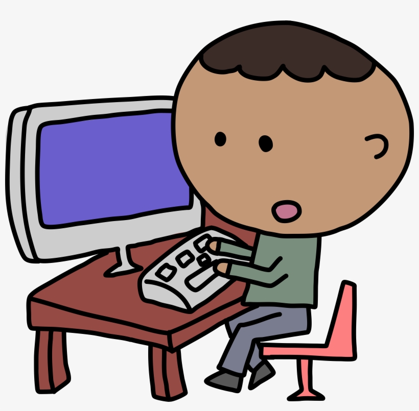 This Free Icons Png Design Of African Man And Computer, transparent png #965174