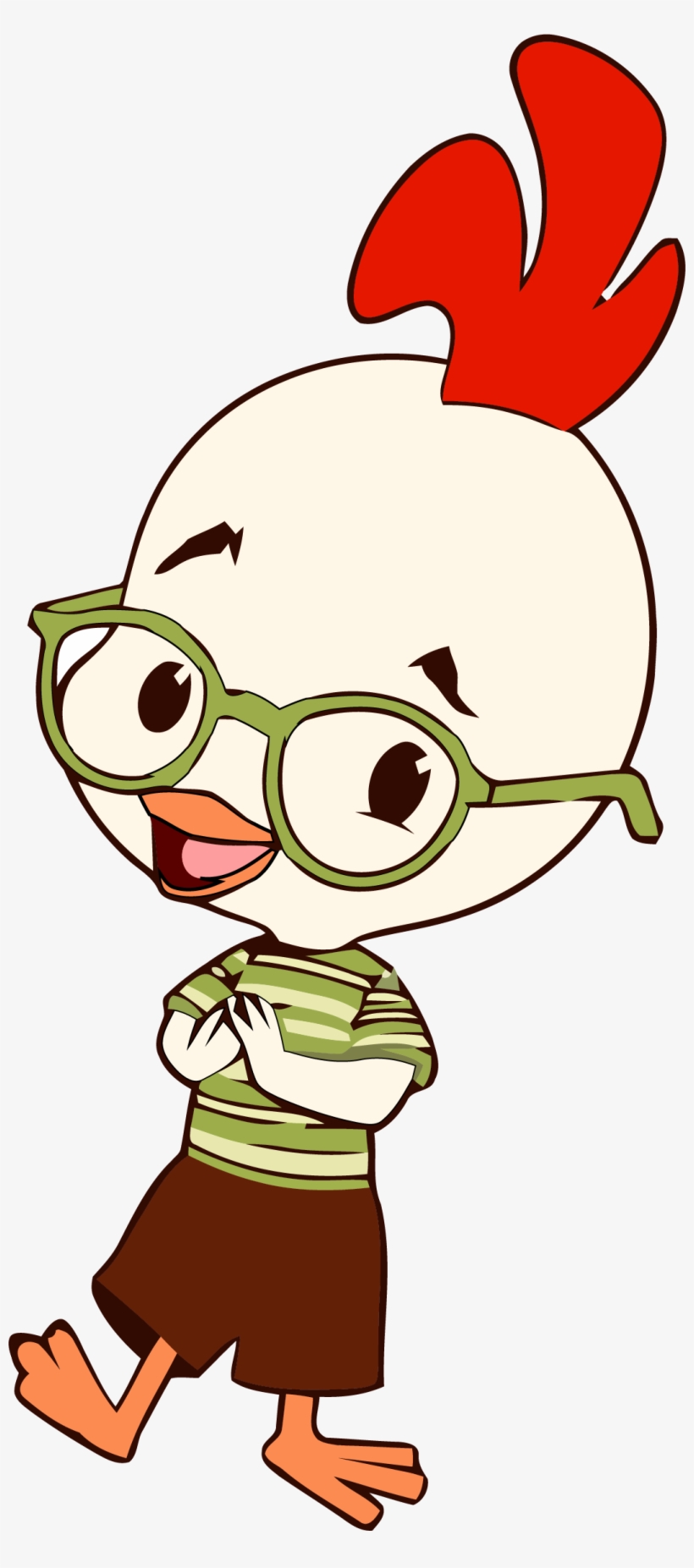 Chicken Little Happy Clipart Png - Cartoon, transparent png #965362
