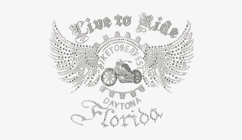 20" Tribal Clear Cross - Daytona Beach, transparent png #965420