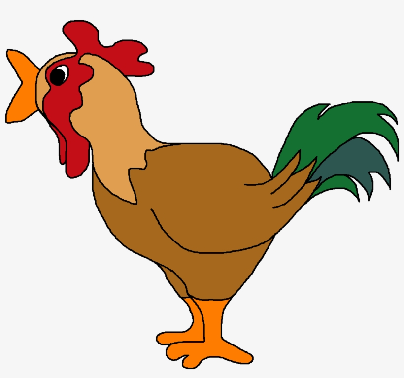 Chicken Clipart Jago - Rooster Clipart, transparent png #965586