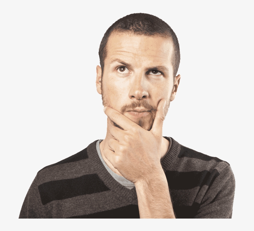 Man Confused Png - Massachusetts Real Id, transparent png #965628