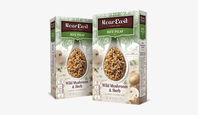 Mushroom & Herb - Near East Rice Pilaf Mix, Wild Mushroom, transparent png #965908