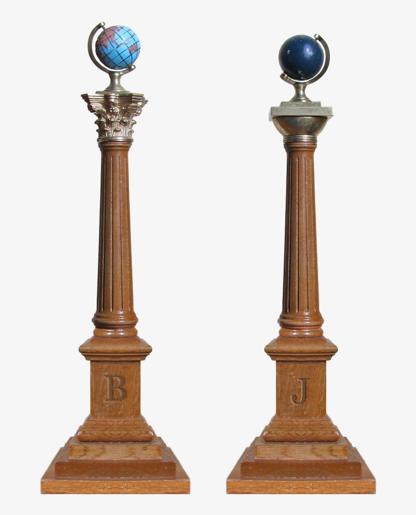 Both Full Size Png, Right Click Here And Choose Save - Masonic Pillars Png, transparent png #966052