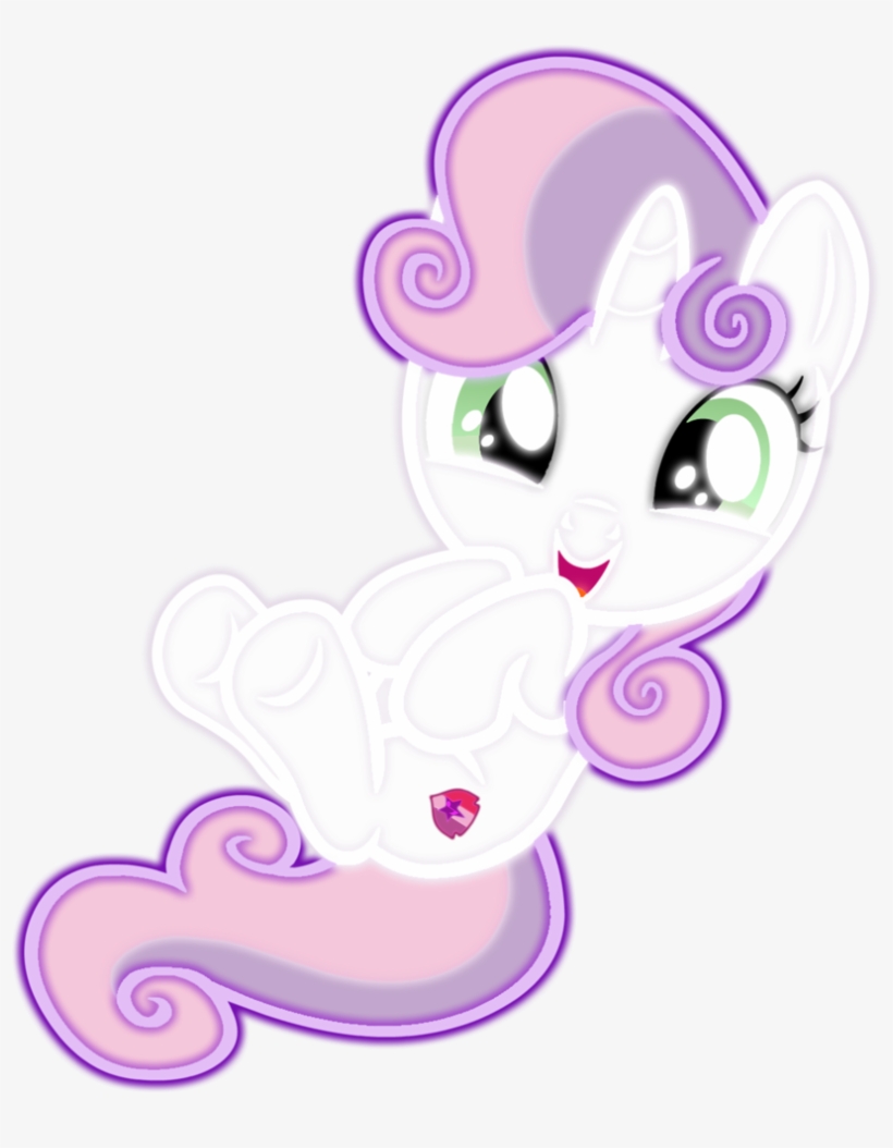 Stay Gold, Cutie Mark, Eyestrain Warning, Neon, Png, - Sweetie Belle, transparent png #966279