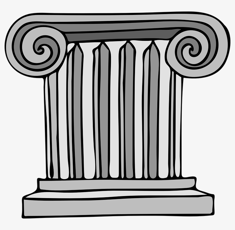 Columns Clipart Different - Roman Columns Clip Art, transparent png #966280