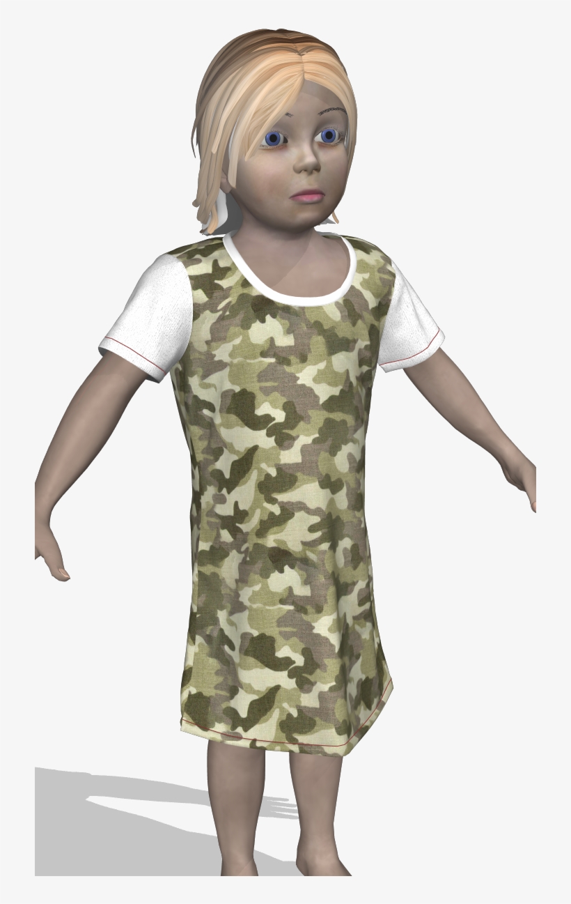 One More Use Of Marvelous Designer - Military Camouflage, transparent png #966305