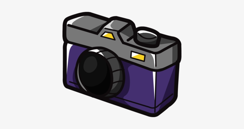 Camera Clipart Purple - Purple Camera Clip Art, transparent png #966458