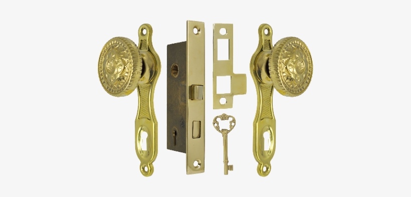 Narrow Backset Door Set - Door Handles Locks Png, transparent png #967512