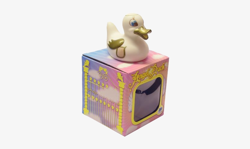Glow-in-the-ducks - Angel Rubber Duck, transparent png #967513