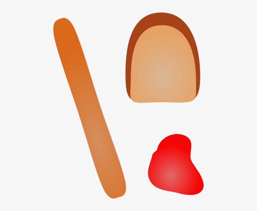 Dogs With Break\d And Ketchup Png Clip, transparent png #967535