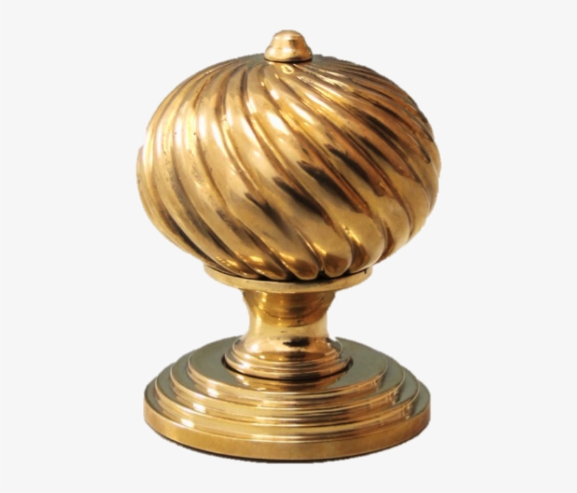 Solid Brass 'burcot' Swirl Mortice Door Knob - More Solid Brass 'burcot' Swirl Mortice Door Knob -, transparent png #967920