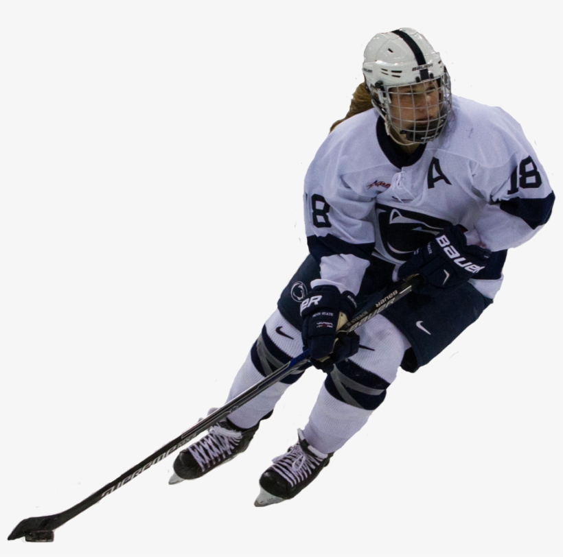 Hockey Cutout - Womens Hockey Player Png, transparent png #968128