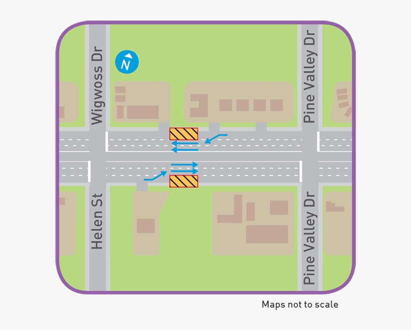 Highway 7 West Work Area - Diagram, transparent png #968403