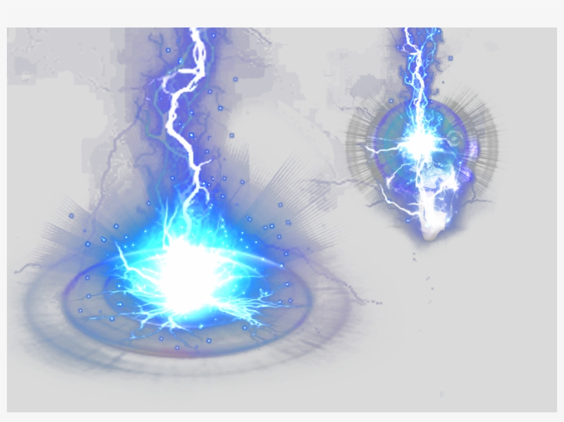 Report Abuse - Blue Lightning Effect Png, transparent png #968558