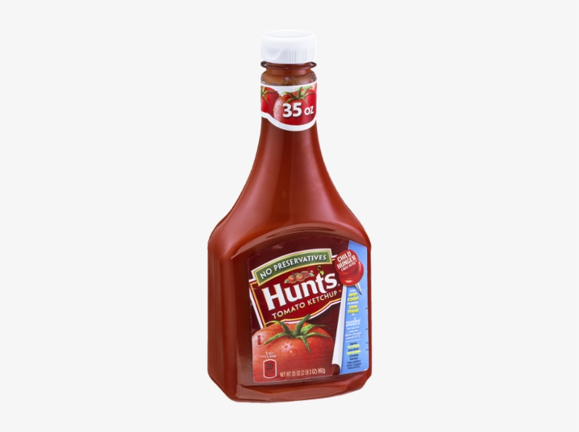 Hunt's Tomato Ketchup 44.5 Oz, transparent png #968580