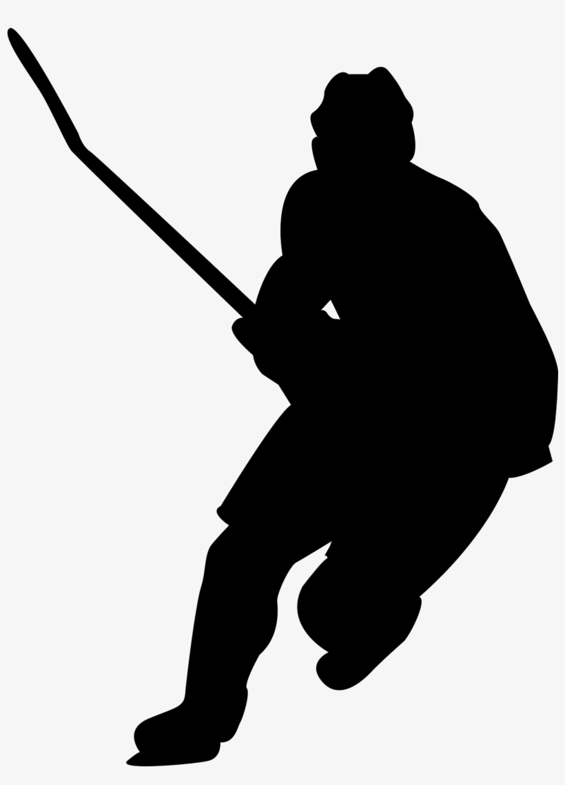 Who Is The Unknown Hockey Player - Silhouette, transparent png #968625