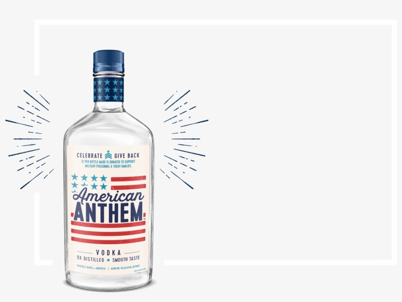 American Anthem Vodka, transparent png #968630