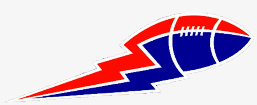Football Lightning Bolt Blue - Winnipeg Blue Bombers Logo, transparent png #968675