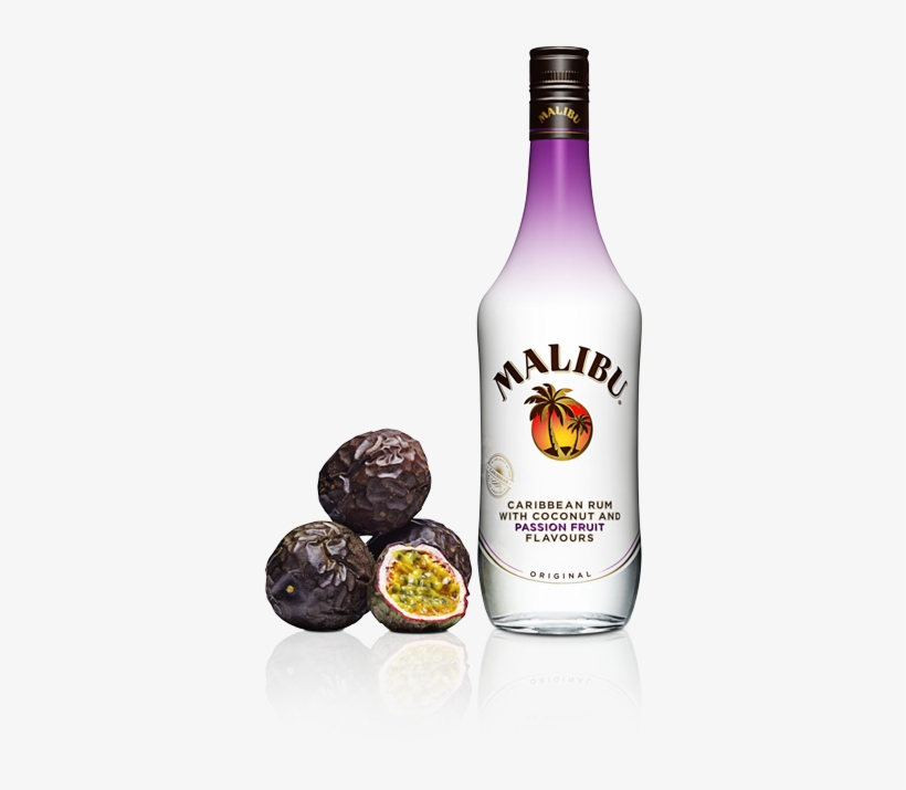 Malibu Passion Fruit - Malibu Rum, transparent png #968808