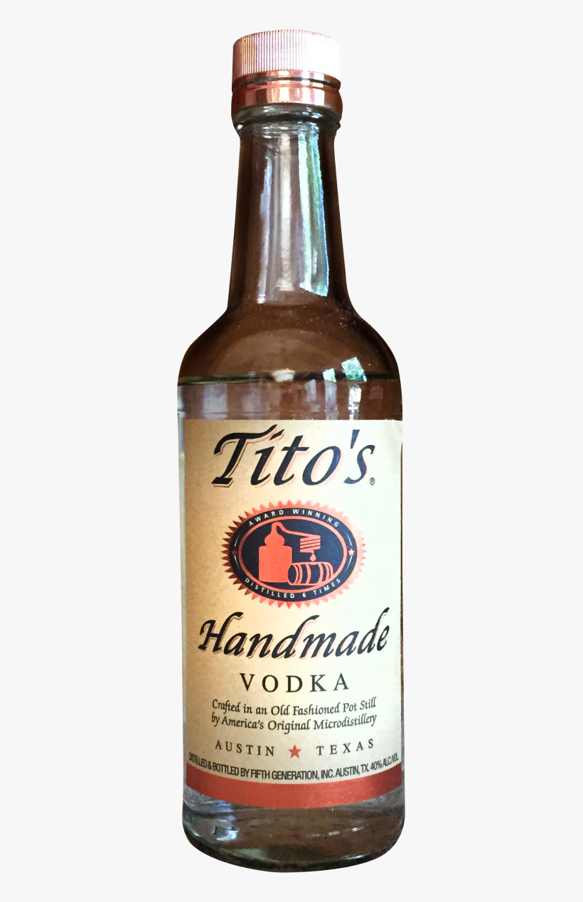 Free Png Vodka Bottle Png Images Transparent - Tito's Handmade Vodka - 1 L Bottle, transparent png #968935