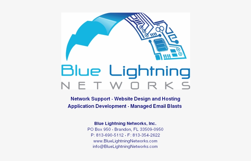 Blue Lightning Networks Competitors, Revenue And Employees - Design, transparent png #969007