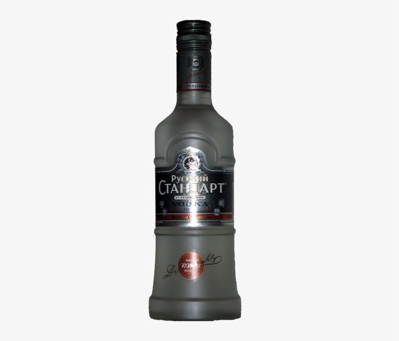 Russkij Standart Vodka 50cl - Vodka, transparent png #969060