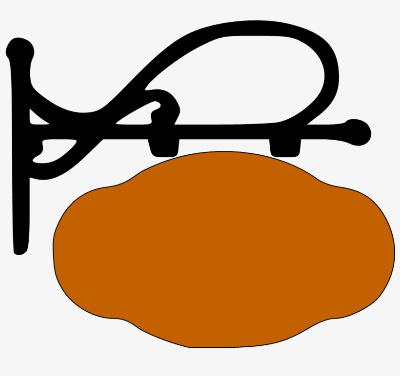 Click Here To Download - Hanging Sign Transparent, transparent png #969109