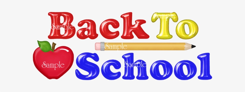Back To School Wordart Glitter - Word Back To School, transparent png #969380