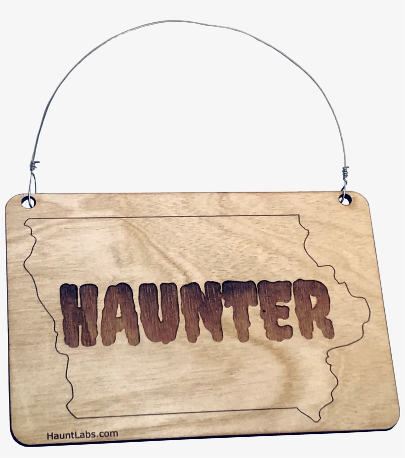 Haunter Hanging Wall Sign - Handbag, transparent png #969544