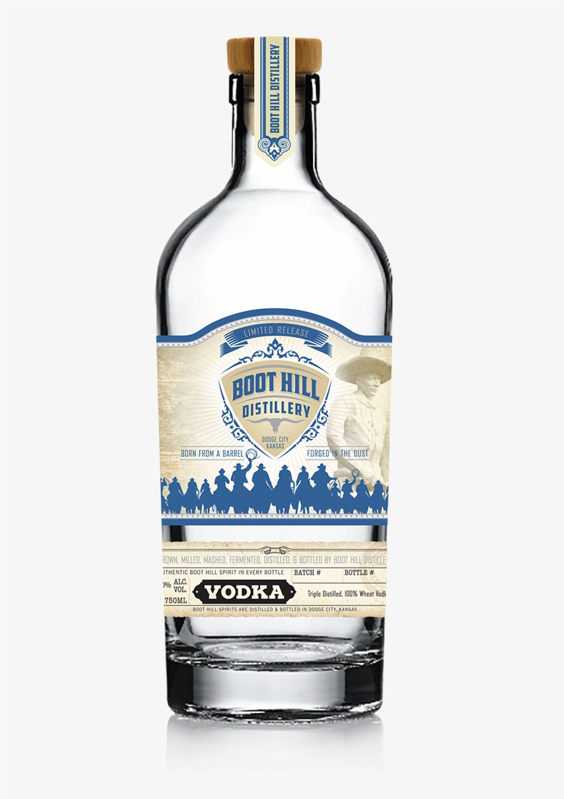Vodka - Boot Hill Distillery Vodka, transparent png #969634