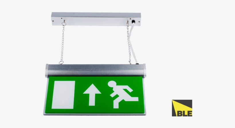 Led Hanging Emergency Exit Sign - Emergency Exit, transparent png #969787