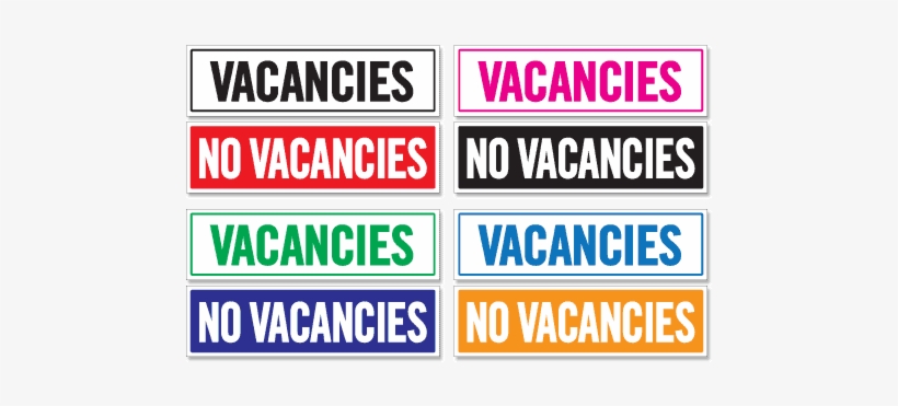 Jdp Signs Vacancies / No Vacancies Hanging Sign, B&b, - Majorelle Blue, transparent png #969981