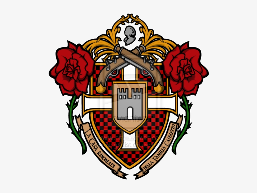 600 X 558 4 - Romeo And Juliet Capulet Symbol, transparent png #9600013