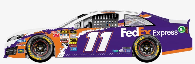 December 14, 2017 - Denny Hamlin 2017 Paint Scheme, transparent png #9600108